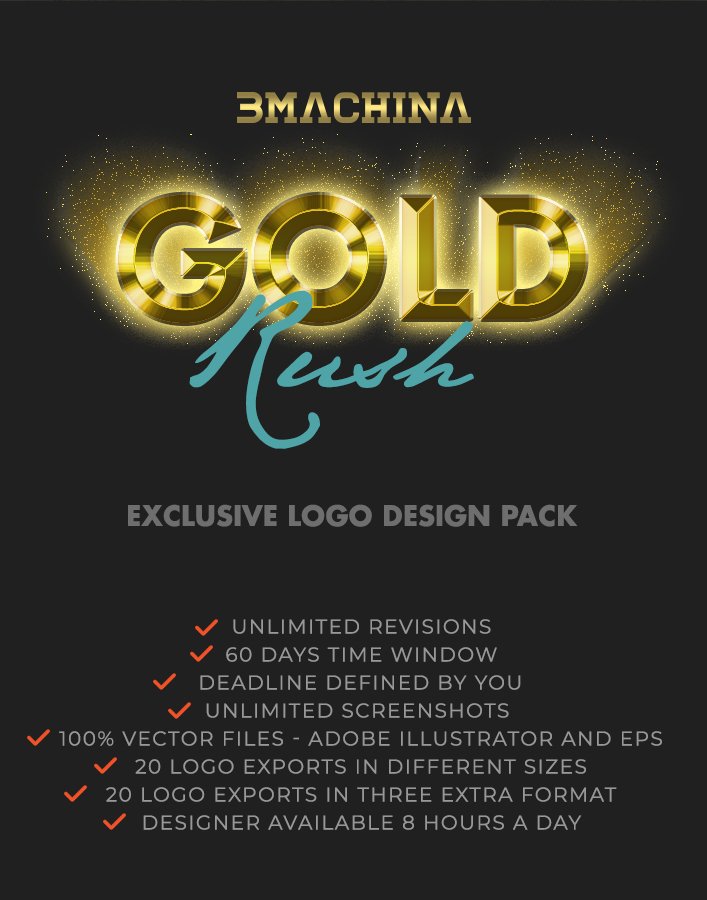 Exclusive Logo Brief – GOLD RUSH