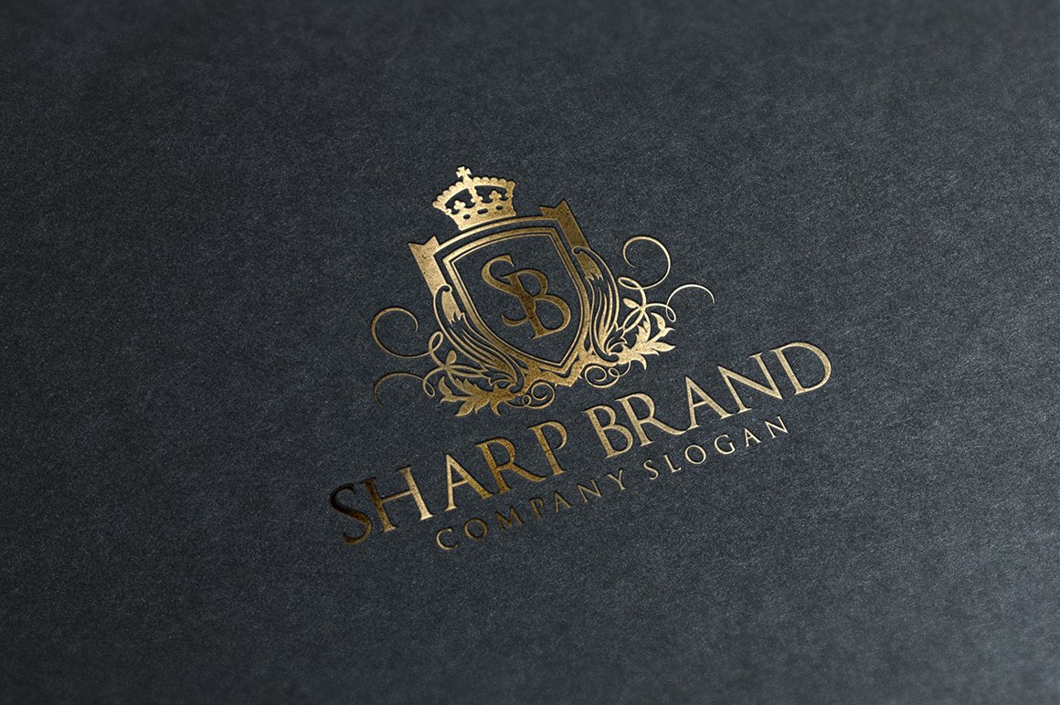 Sharp Brand Logo Template - Brands with surgical precision