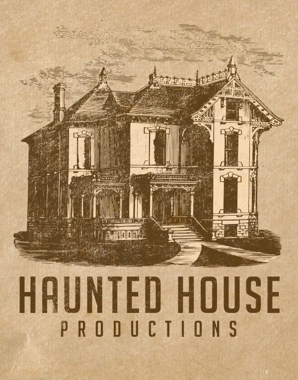 Haunted House Logo Template