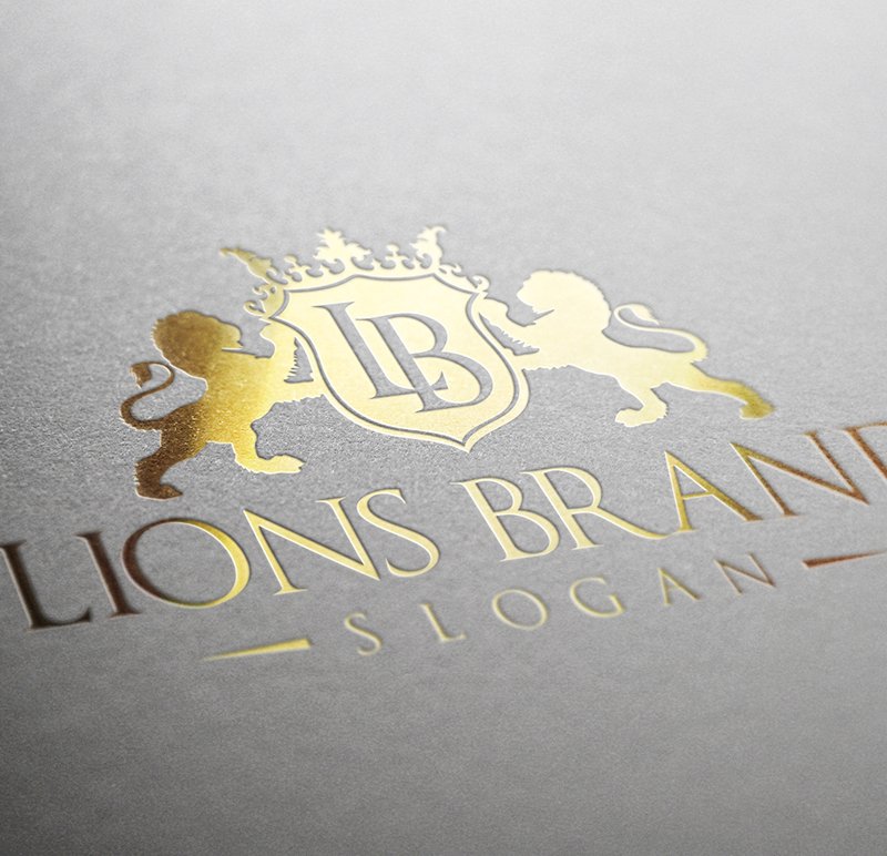 Lions Brand Logo Template