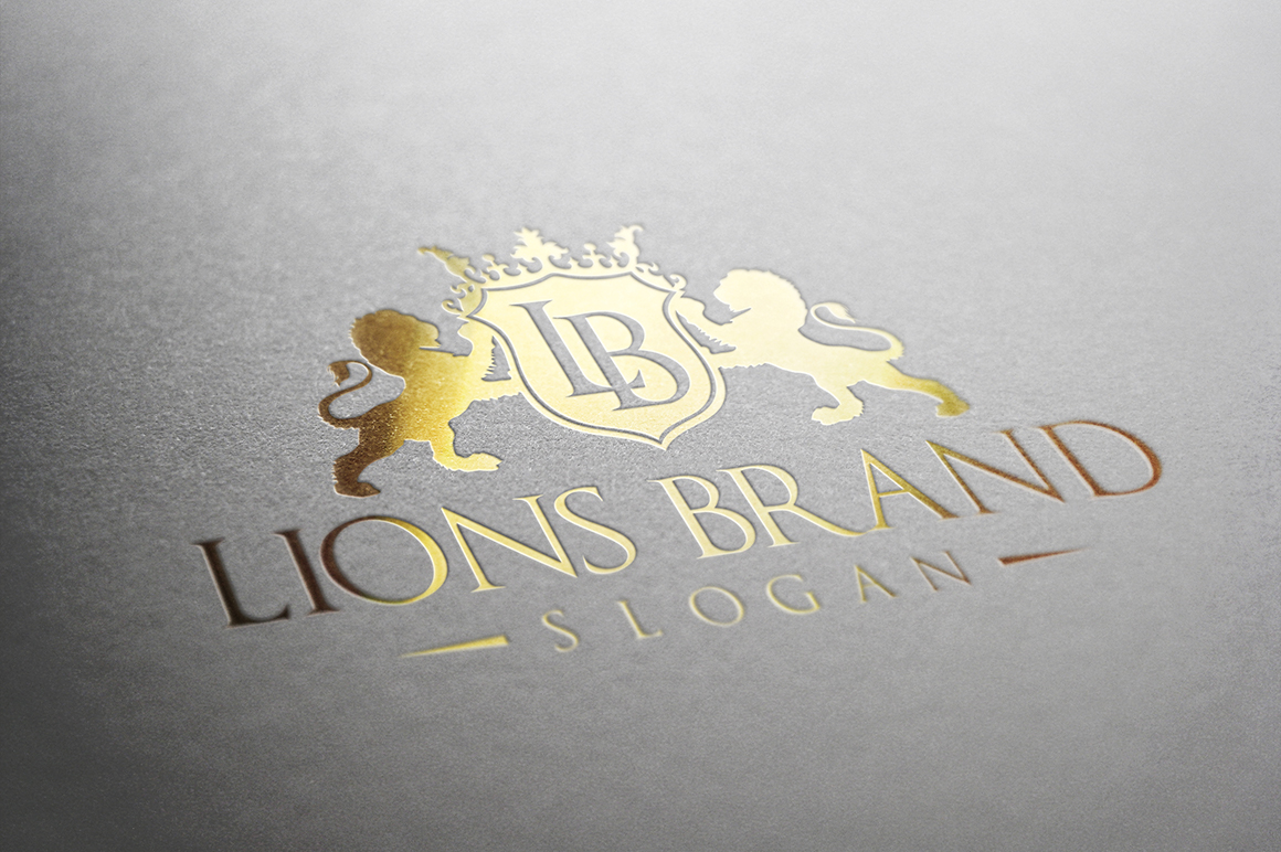 Lions Brand Logo Template