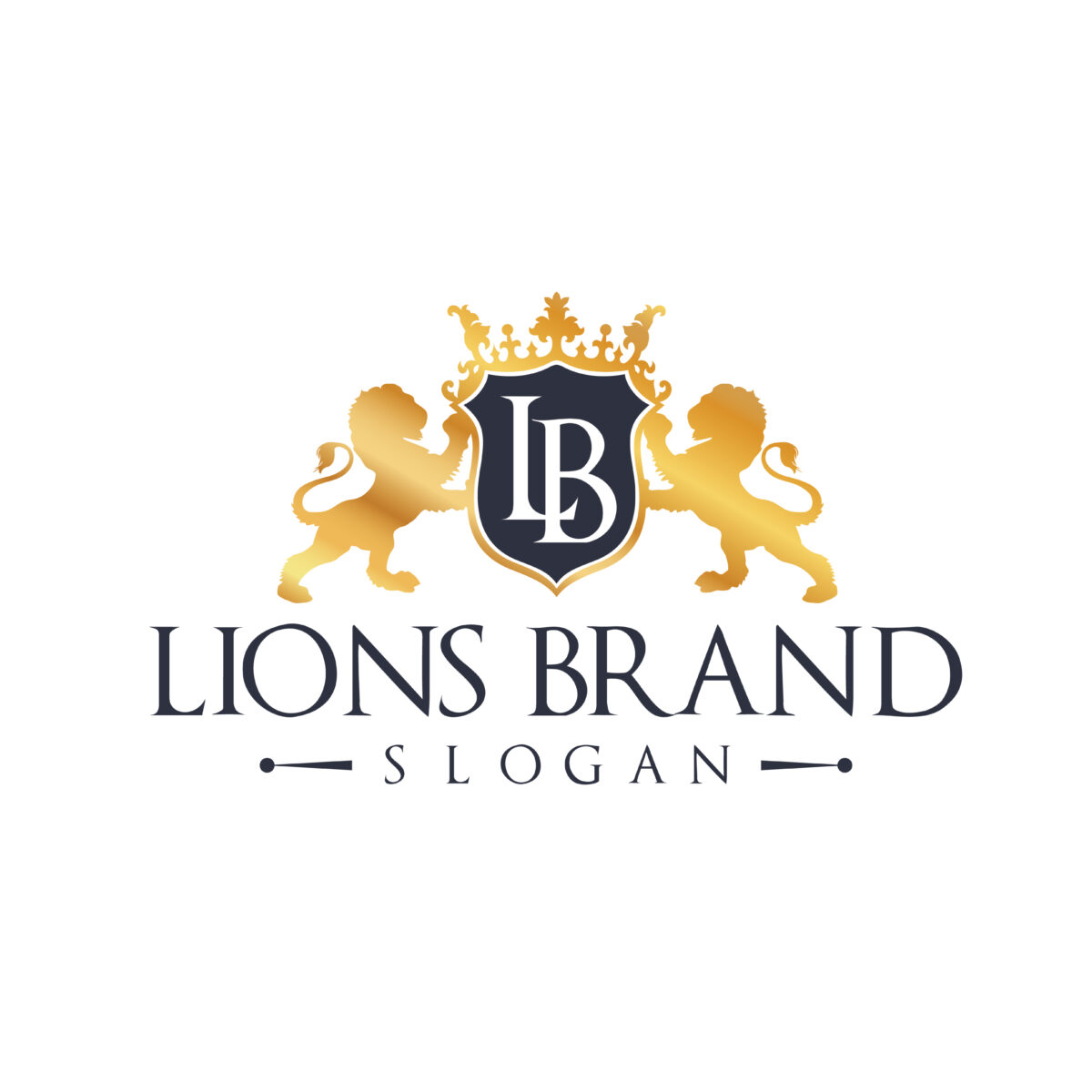 Lions Brand Logo Template